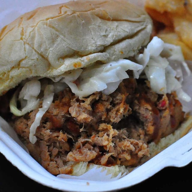Pulled BBQ Sandwich.